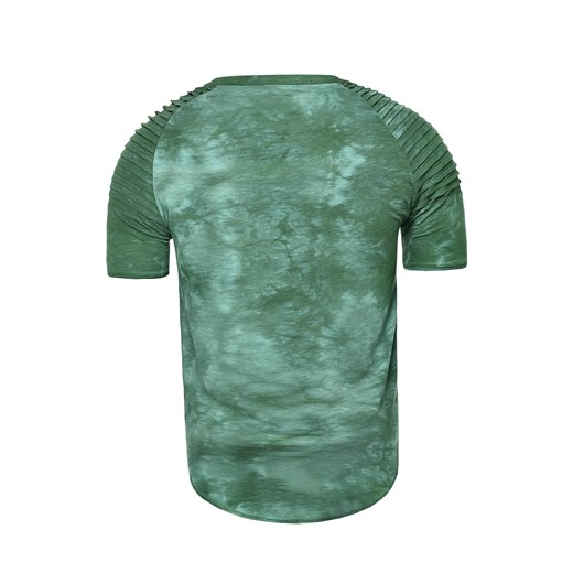 Męska koszulka t-shirt 3291 - zielona Risardi  M 