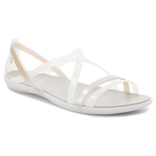 Sandały CROCS - Isabella Strappy Sandal W 204915 Oyster/Pearl White Crocs 38.5 eobuwie.pl