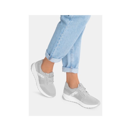 Szare buty sportowe Lovelo niebieski DeeZee.pl 38
