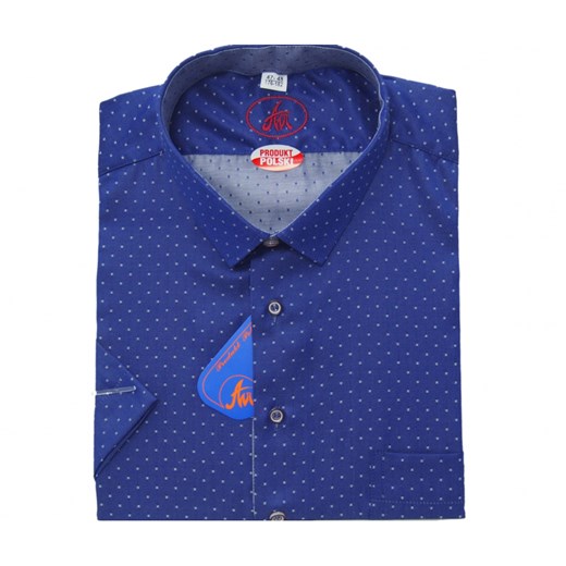 DUŻA GRANATOWA KOSZULA MĘSKA 49/50 176-182 DW42KR Avi Zgierz Modameskado6xl