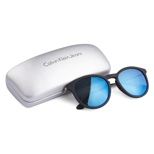 Okulary przeciwsłoneczne Calvin Klein Jeans Calvin Klein bialy  promocyjna cena VisciolaFashion 