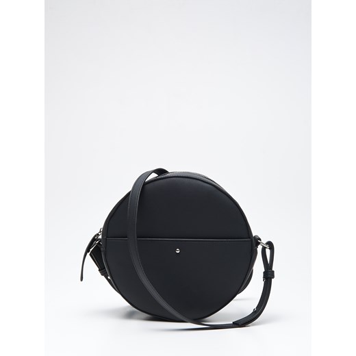 Cropp - Okrągła torebka na ramię - Czarny czarny Cropp One Size 