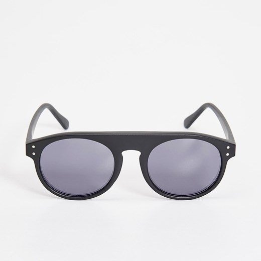 Sinsay - Okulary przeciwsłoneczne - Czarny Sinsay niebieski One Size 