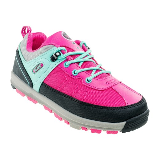 JUNIORSKIE BUTY TREKKINGOWE MUGO JRG - FUCHSIA/MINT HI-TEC, Płeć - JUNIOR, Kolor - FUCHSIA/MINT, Rozmiar - 28 rozowy Hi-Tec 34 sklepmartes.pl