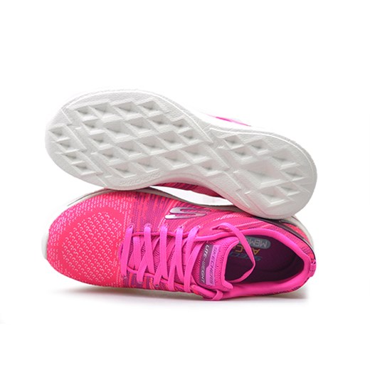 Adidasy Skechers 12651/HPK Różowe Skechers rozowy  Arturo-obuwie