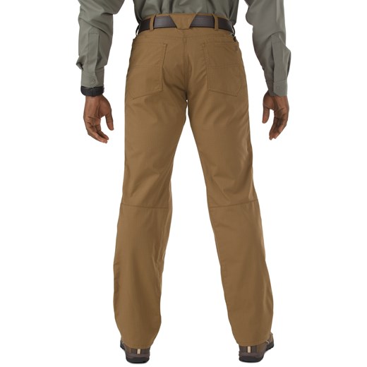 Spodnie męskie 5.11 Tactical brązowe z bawełny 
