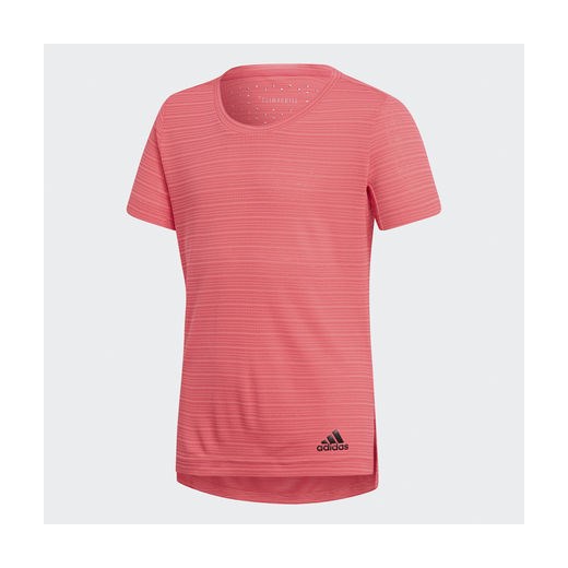 Koszulka treningowa Climachill Adidas rozowy 140 