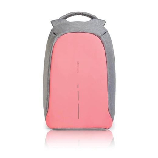Plecak antykradzieżowy na laptopa oraz tablet Bobby Compact (Szary-Różowy) Xddesign   Koruma ID Protection