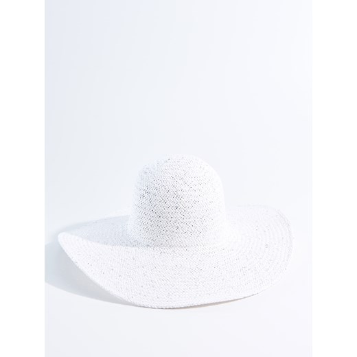 Mohito - Lekki kapelusz z szerokim rondem - Biały Mohito bialy One Size 