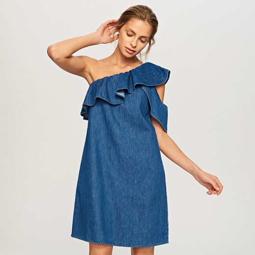 Reserved - Jeansowa sukienka - Niebieski Reserved  36 