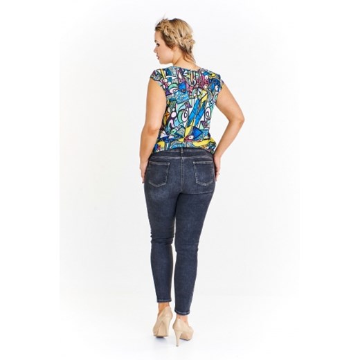 Spodnie rurki z przetarciami Kmx Fashion 40 ptakmoda.com