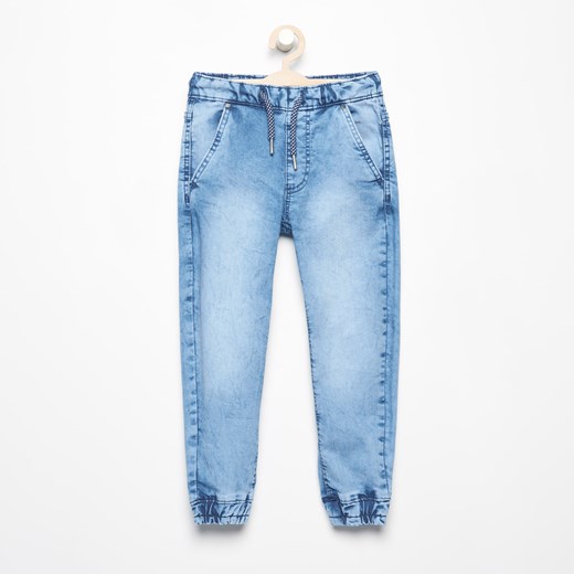 Reserved - Jeansowe spodnie jogger - Niebieski  Reserved 110 