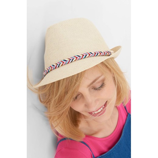 Słomkowy kapelusz z kolorowym sznurkiem ORSAY  uniwersalny orsay.com