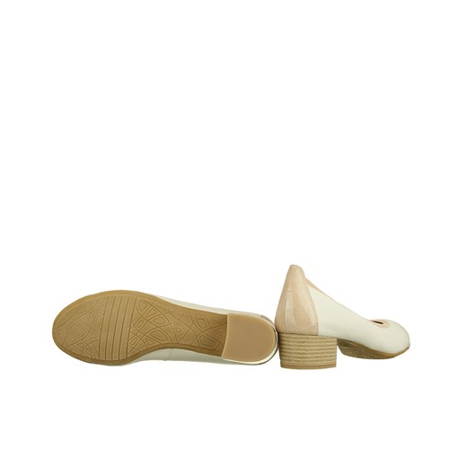 MARCO TOZZI 22307-26 offwhite, czółenka damskie