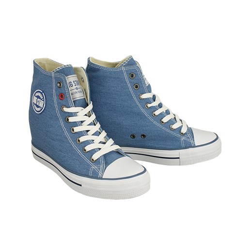 BIG STAR U274901 niebieski, trampki, sneakersy damskie