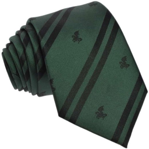 Krawat jedwabny klubowy smok (zielony) Republic Of Ties   