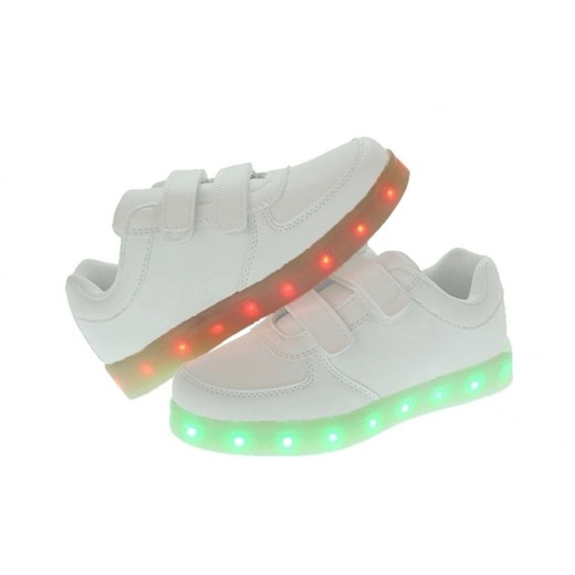 sportowe swiecace buty led 7207 2  szary 36 Rokland