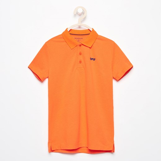 Reserved - Koszulka polo - Pomarańczo