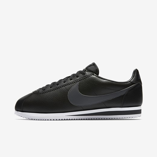 Buty męskie Nike Classic Cortez Leather BlackDark Grey Buty Nike Classic Cortez Leather Dark Grey (749571 011