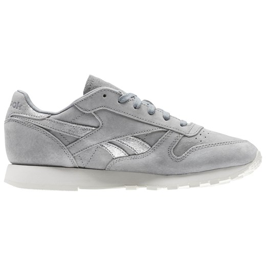 Buty damskie Reebok Classic Leather Shimmer Flint Grey/Matte Silver BS9864 Reebok 37.5 adrenaline.pl