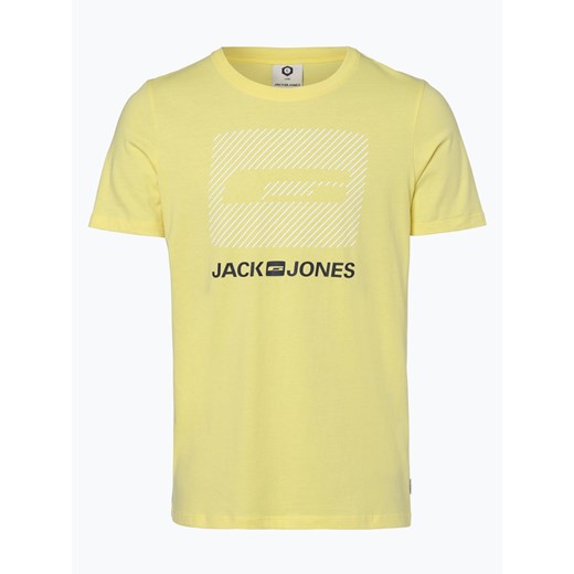 Jack & Jones - T-shirt męski – Comirko, żółty  Jack & Jones XXL vangraaf