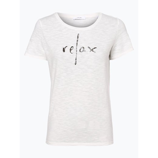Opus - T-shirt damski – Selanda print, beżowy Opus  38 vangraaf