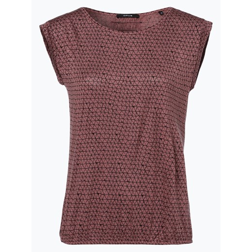 Opus - T-shirt damski – Strolchi triangle, różowy Opus  40 vangraaf
