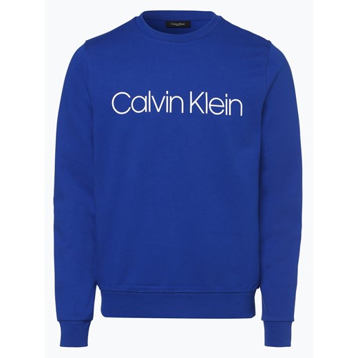 Calvin Klein - Męska bluza nierozpinana, niebieski  Calvin Klein XXL vangraaf