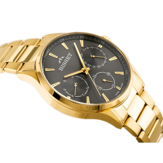 Złoty zegarek Bisset 