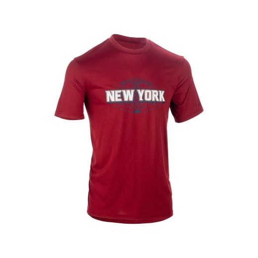 Koszulka Fast NYC męska Tarmak czerwony S Decathlon