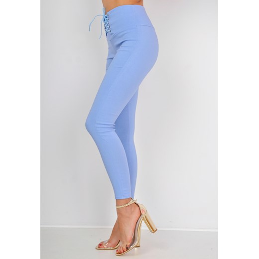 Legginsy z szerokim wiązaniem w talii  Zoio L wyprzedaż zoio.pl 