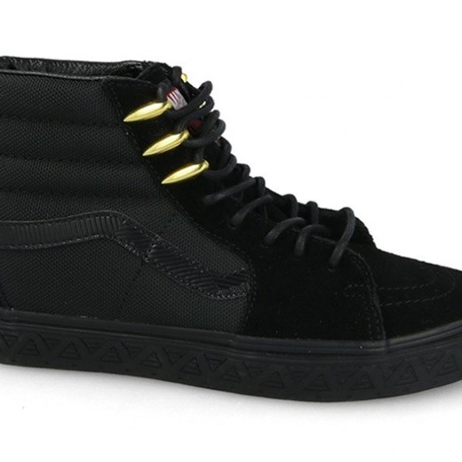 Buty damskie sneakersy Vans Sk8-Hi x Marvel Black Panther VA38GEUBH - CZARNY Vans  38 sneakerstudio.pl