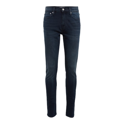 Jeansy męskie Calvin Klein gładkie jeansowe 