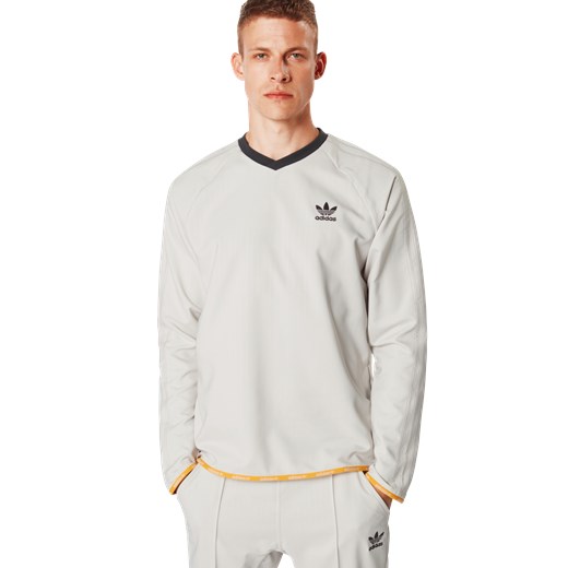 Bluzka sportowa 'Pinstripe Crew'  Adidas Originals XL AboutYou