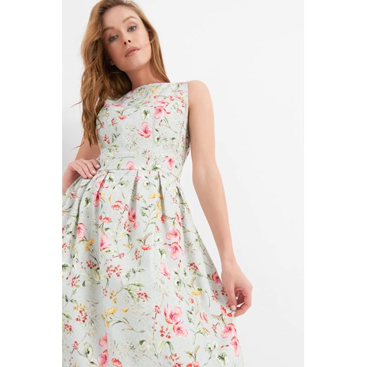 Rozkloszowana sukienka w kwiaty ORSAY  32 orsay.com