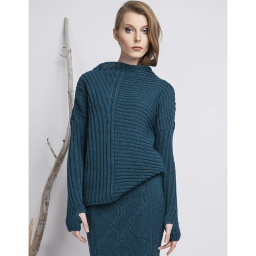 Sweter asymetryczny