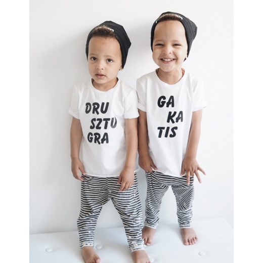 T-shirt dla bliźniaków zestaw
