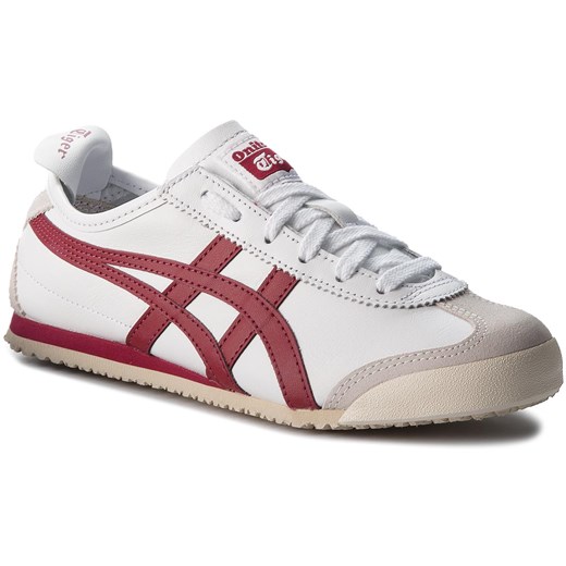 Sneakersy ASICS - ONITSUKA TUGER Mexico 66 D4J2L  White/Burgundy 0125 Asics fioletowy 46 eobuwie.pl