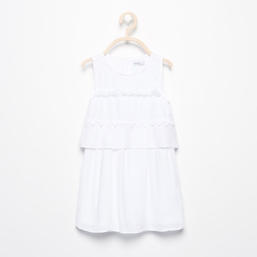 Reserved - Sukienka bez rękawów - Biały Reserved  98 