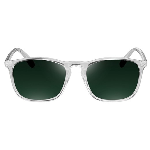 Przezroczyste zielone okulary przeciwsłoneczne Walden