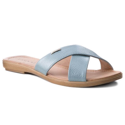 Klapki LASOCKI - OCE-1807-06 Niebieski Lasocki 42 eobuwie.pl