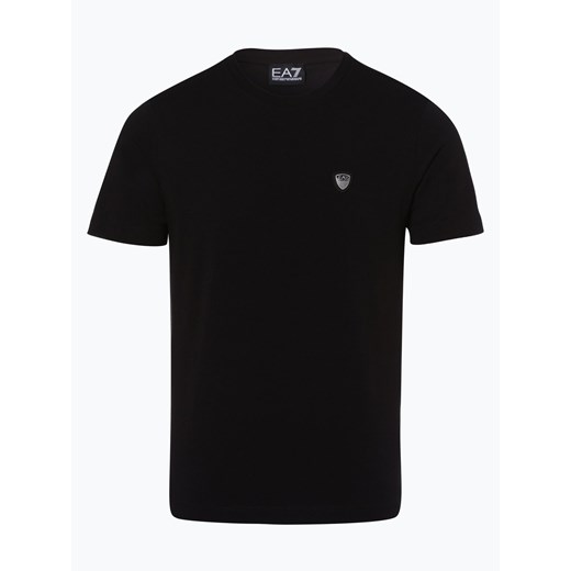 EA7 - T-shirt męski, czarny Ea7  L vangraaf