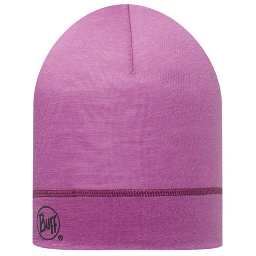 Czapka Buff Lightweight Merino Wool Hat SOLID RASPBERRY ROSE