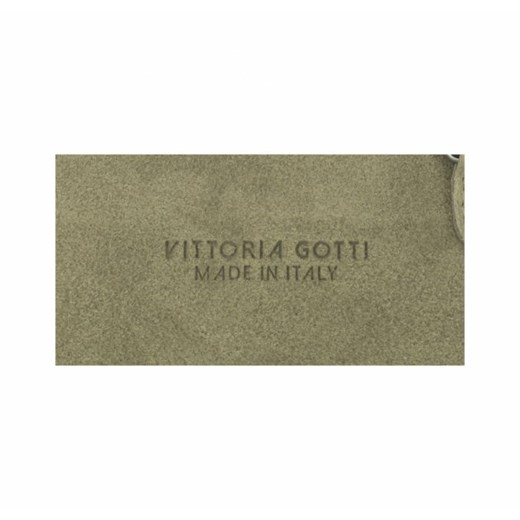 Torebki Skórzane Listonoszki firmy Vittoria Gotti Khaki (kolory)  Vittoria Gotti  promocja PaniTorbalska 