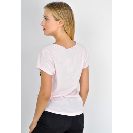 T-shirt z napisem no boyfriend Zoio L wyprzedaż zoio.pl