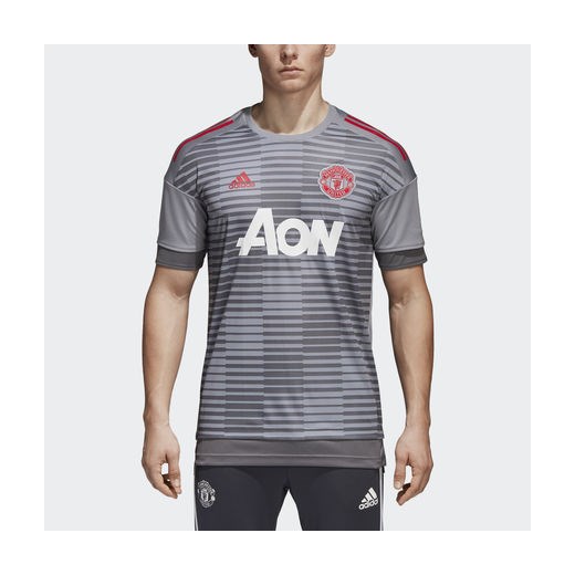 Podstawowa koszulka przedmeczowa Manchesteru United Adidas  M okazja  