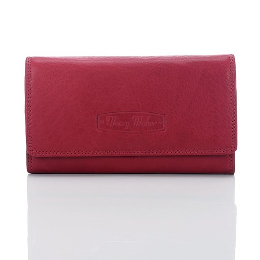 Czerwony Elegancki skórzany portfel damskie Idealny na prezent