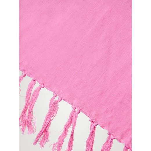 różowa chusta plażowa pareo Allora   