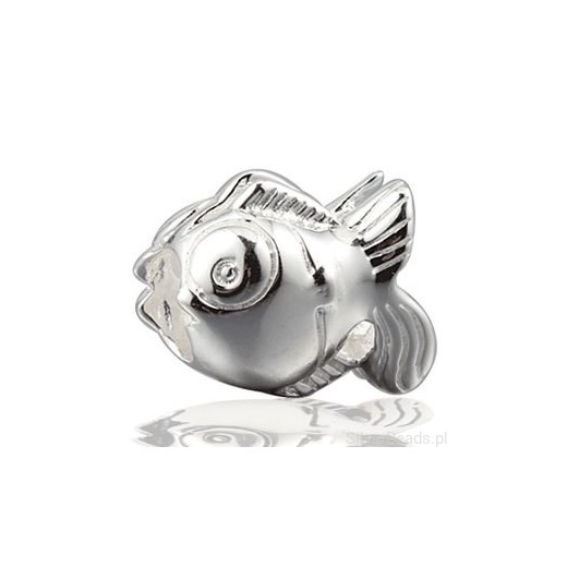 D008 Rybka charms koralik beads srebro 925
