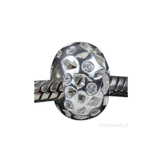 D015 Charms koralik beads modułowy srebro 925